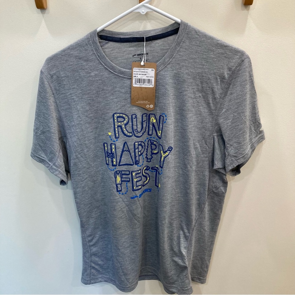 Brooks Run Happy Fest Tee